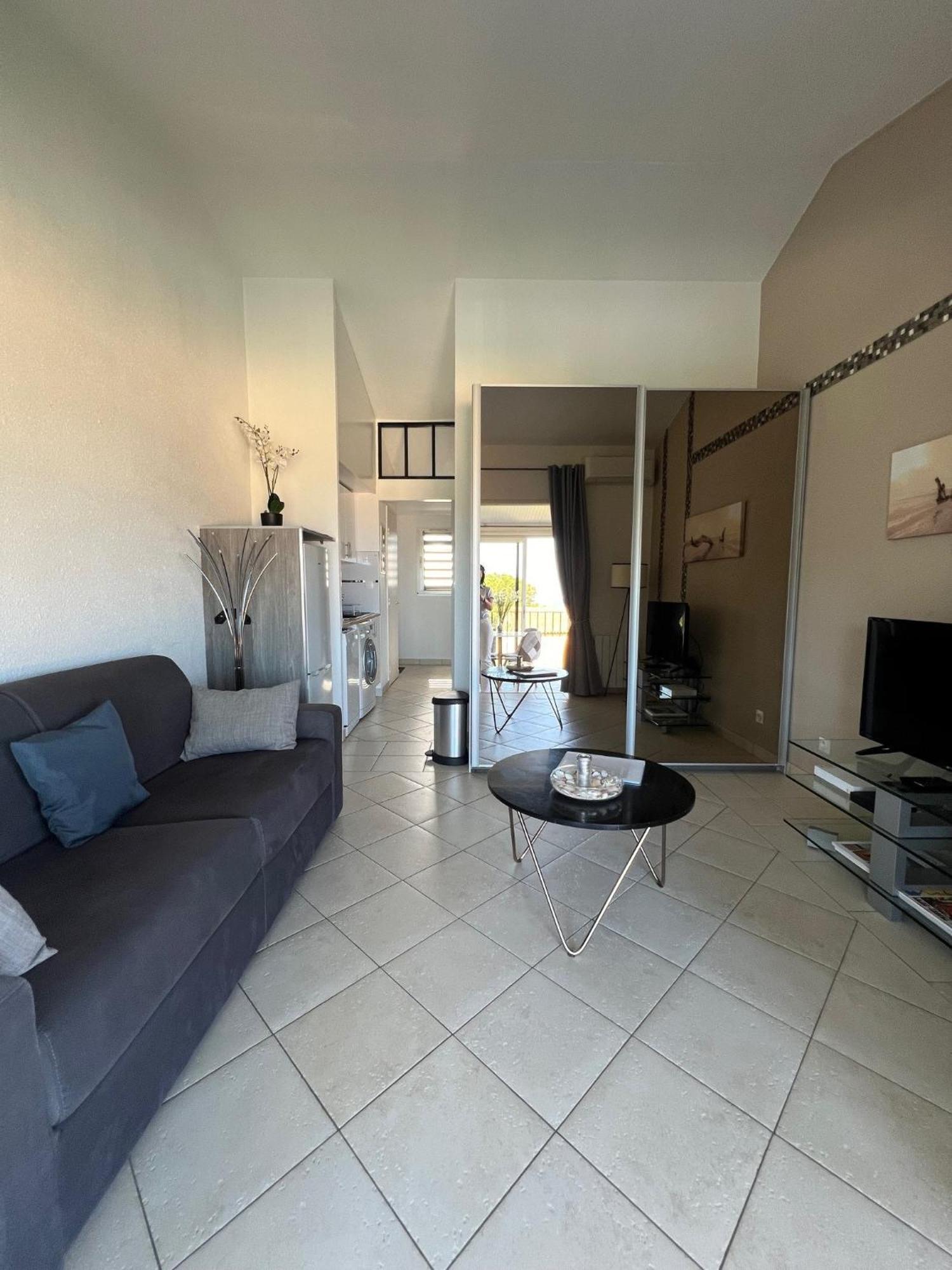 Appartement vue mer golfe de Saint-Tropez Cogolin Buitenkant foto